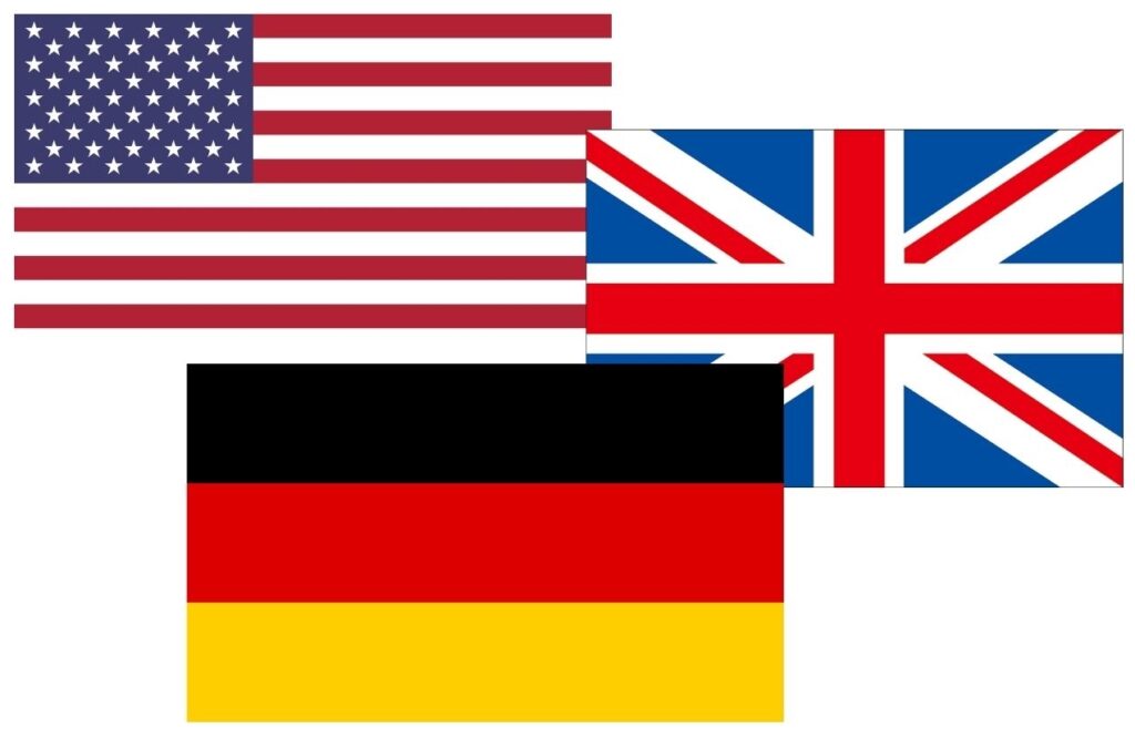 米国（アメリカ）、英国、ドイツでは市場製品排除の動き